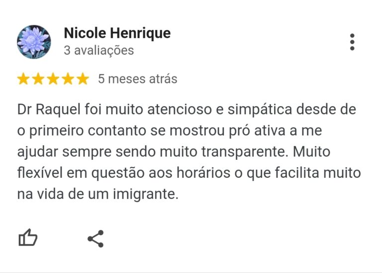 Depoimento 3 - Psicóloga Raquel