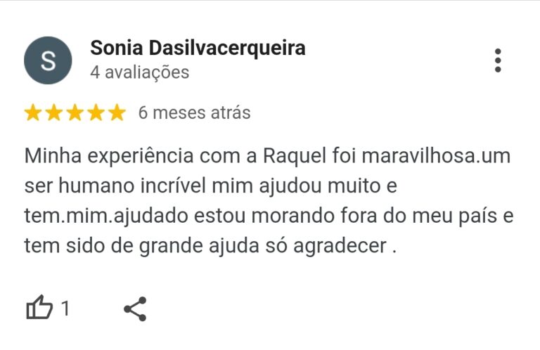 Depoimento 6 - Psicóloga Raquel