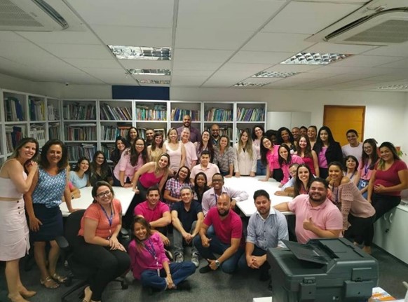 Campanha Outubro Rosa (mês de prevenção ao cancêr de mama)– Recursos Humanos
